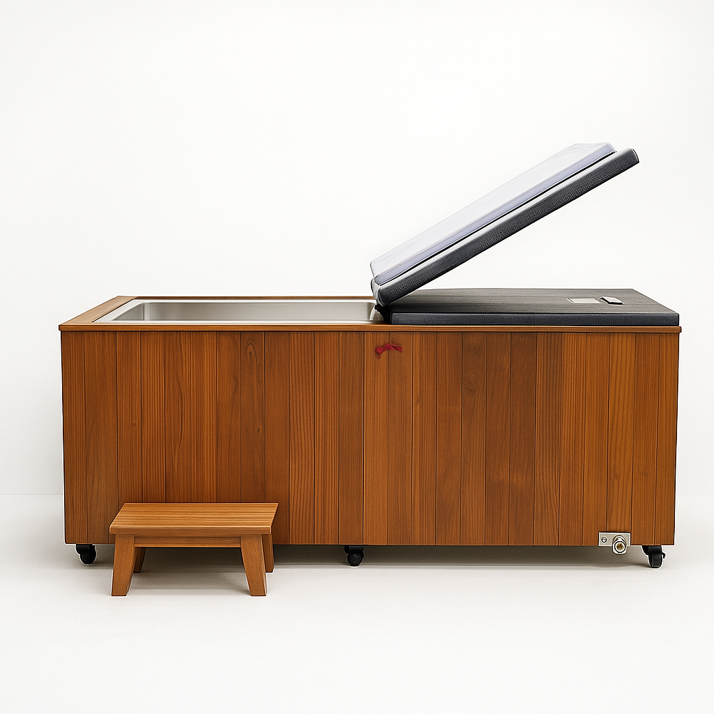 TimberChill Glacier Pro Cedar Cold Plunge